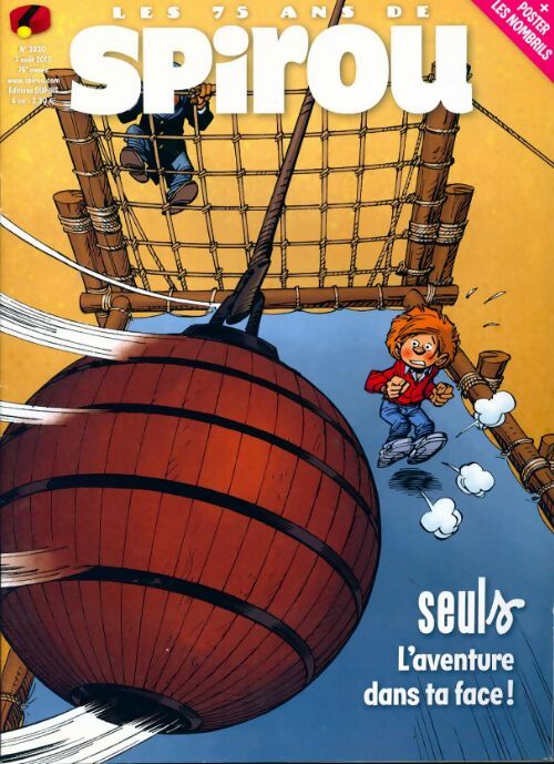 Spirou n°3930 : Seuls, l'aventure dans ta face ! - Collectif - Livre