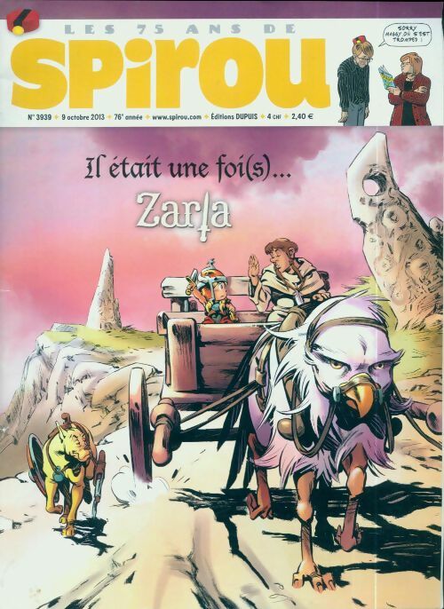 Spirou n°3939 : Il était une foi(s) Zarla - Collectif - Livre