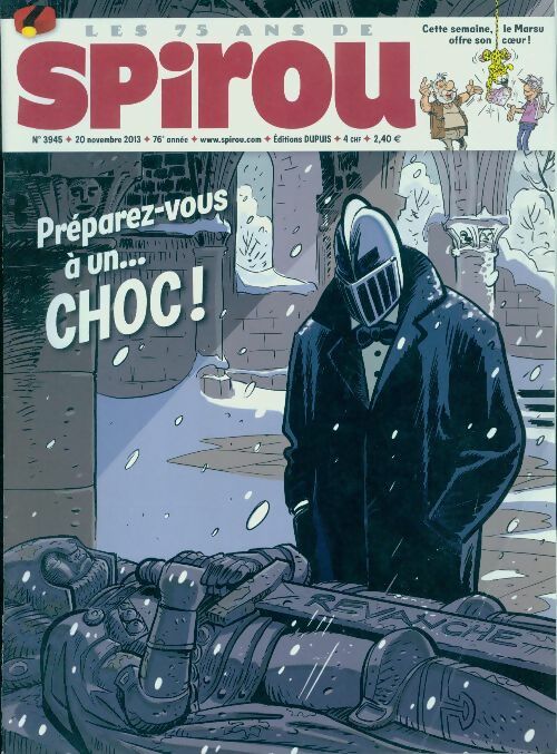 Spirou n°3945 : Préparez-vous à un... choc ! - Collectif - Livre