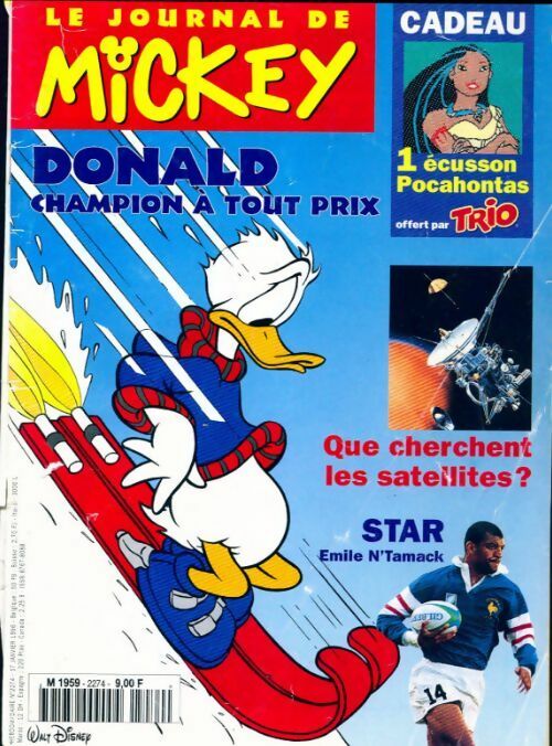 Le journal de Mickey n°2274 : Donald, champion à tout prix - Collectif - Livre