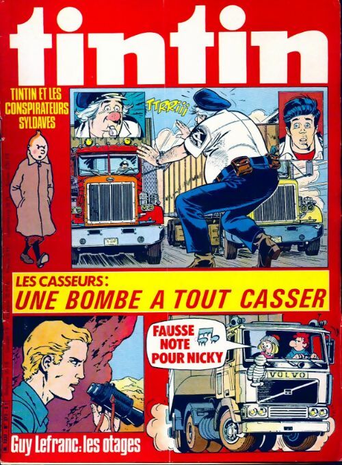 Tintin n°273 : Les casseurs, une bombe à tout casser - Collectif - Livre