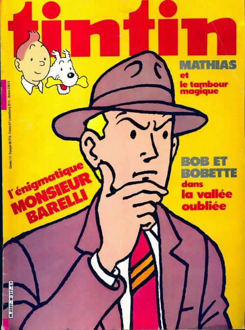 Tintin n°317 : L'énigmatique Monsieur Barelli - Collectif - Livre