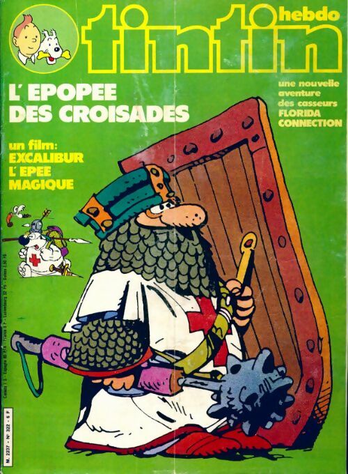 Tintin n°322 : L'épopée des croisades - Collectif - Livre