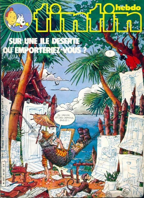 Tintin n°327 : Sur une île déserte qu'emporteriez-vous ? - Collectif - Livre