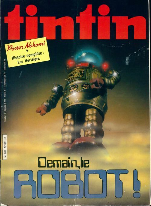 Tintin n°339 : Demain, le robot ! - Collectif - Livre