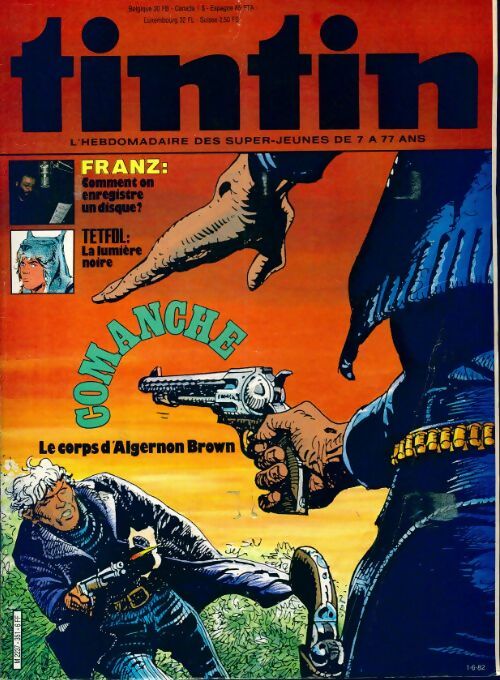 Tintin n°351 : Comanche - Collectif - Livre
