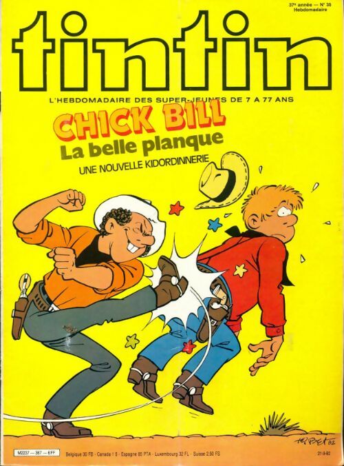 Tintin n°367 : Chrick Bill - Collectif - Livre