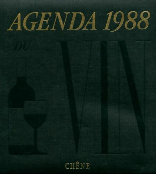 Agenda du vin 1988 - Inconnu - Livre