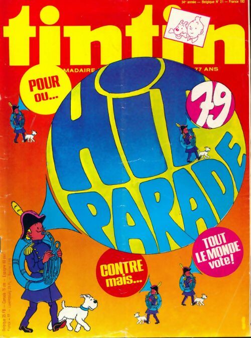 Tintin n°193 : Hit parade 79 - Collectif - Livre