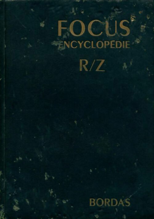 Encyclopédie R/Z - Collectif - Livre