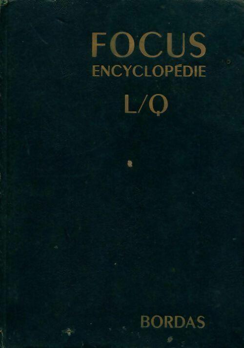 Encyclopédie L/Q  - Collectif - Livre