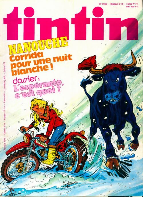 Tintin n°217 : Nanouche - Collectif - Livre