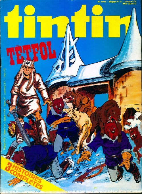 Tintin n°219 : Tetfol - Collectif - Livre