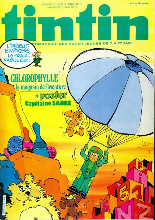 Tintin n°390 : Chlorophylle - Collectif - Livre