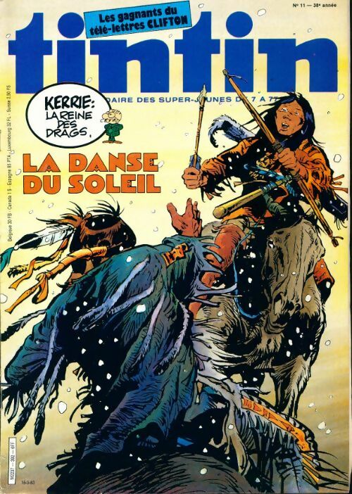 Tintin n°392 : La danse du soleil - Collectif - Livre