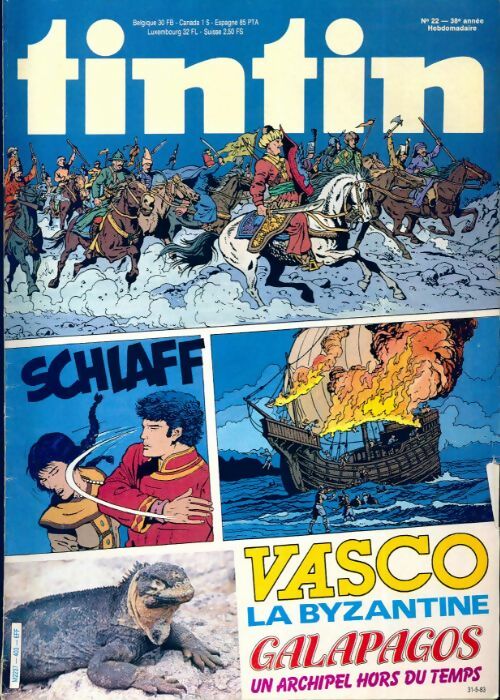 Tintin n°403 : Vasco - Collectif - Livre