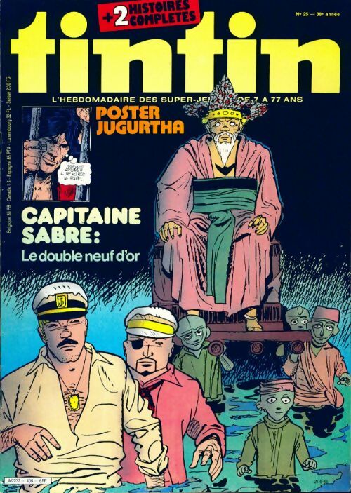 Tintin n°406 : Capitaine Sabre - Collectif - Livre
