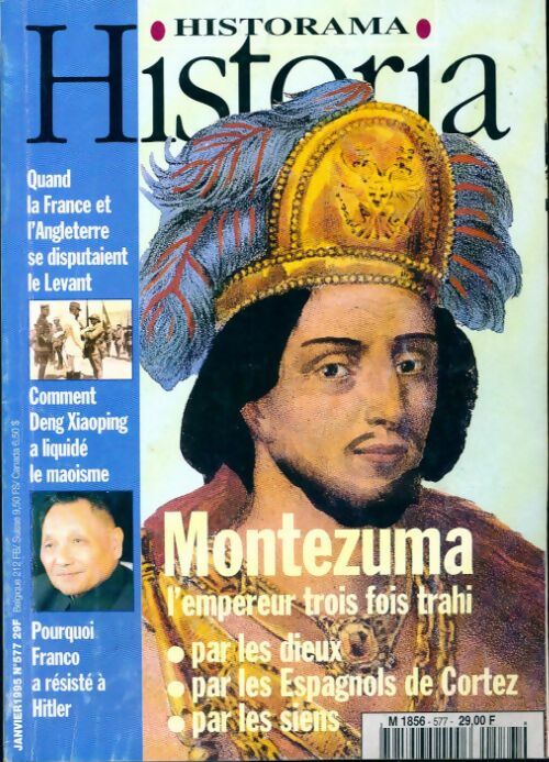 Historia n°577 : Montezuma - Collectif - Livre