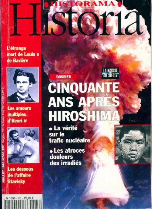 Historia n°583 : Cinquante ans après Hiroshima - Collectif - Livre