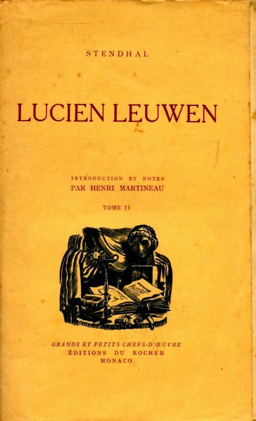 Lucien Leuwen Tome I - Stendhal - Livre