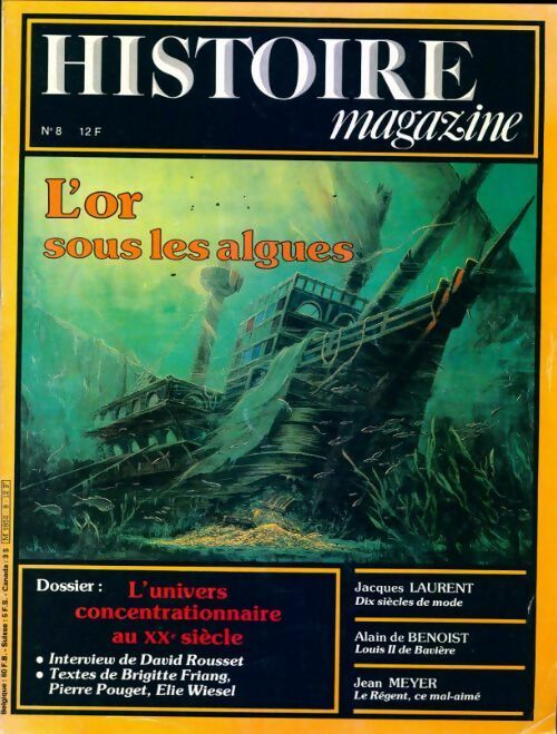 Histoire magazine n°8 : L'or sous les algues - Collectif - Livre