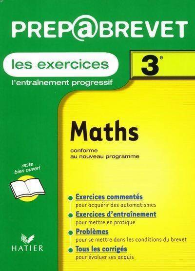 Mathématiques 3e. Les exercices - Collectif - Livre