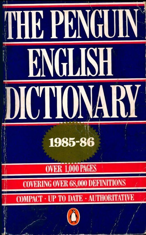 The penguin english dictionary 1985-86 - Collectif - Livre