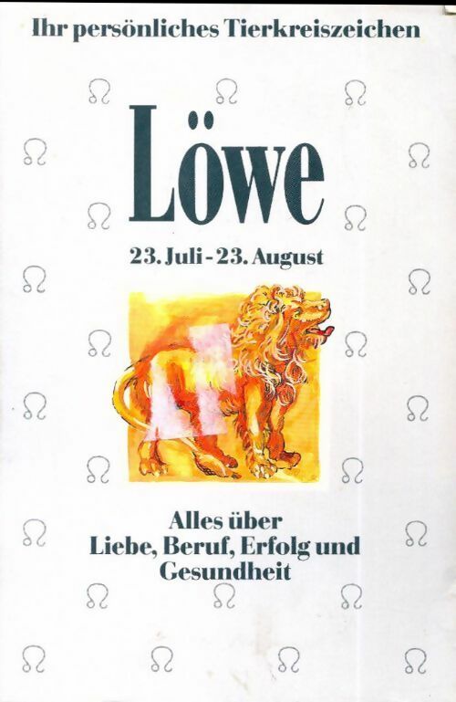 Löwe - Inconnu - Livre