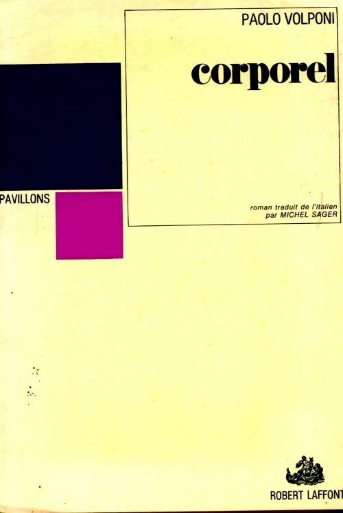 Corporel - Paolo Volponi - Livre