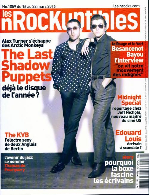 Les inRockuptibles n°1059 : The Last Shadow Puppets - Collectif - Livre