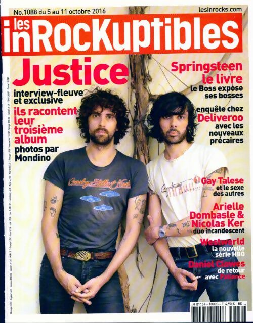 Les inRockuptibles n°1088 : Justice - Collectif - Livre