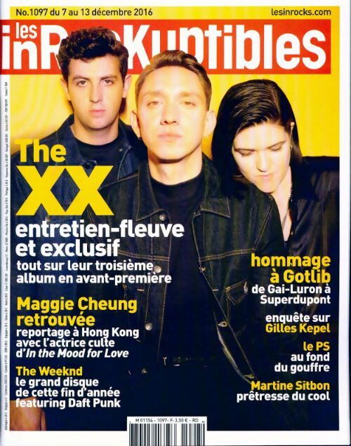 Les inRockuptibles n°1097 : The XX - Collectif - Livre