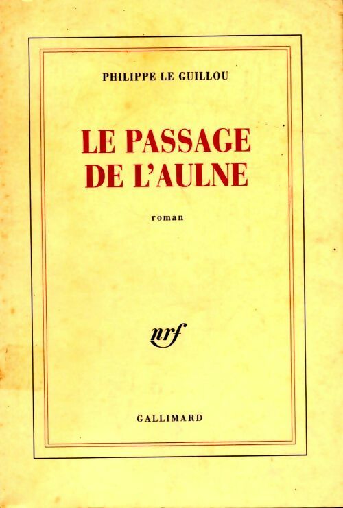 Le passage de L'aulne - Philippe Le Guillou - Livre