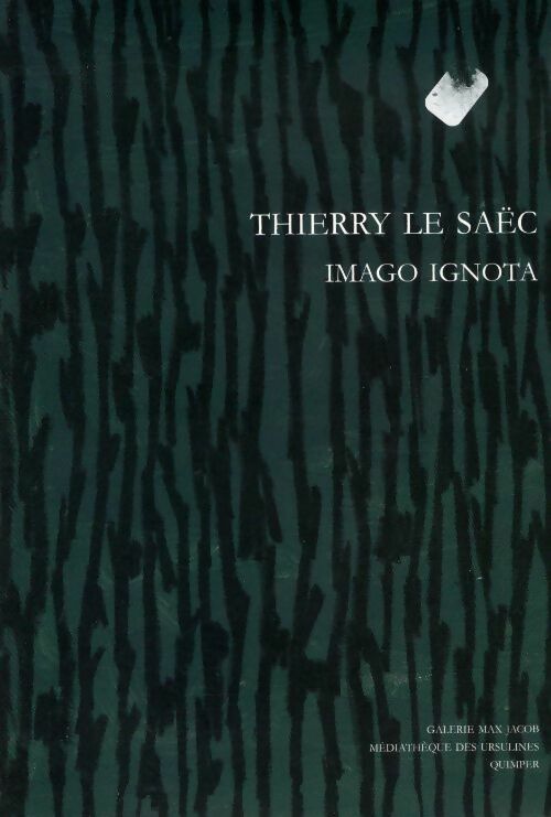 Imago Ignota - Thierry Le Saëc - Livre