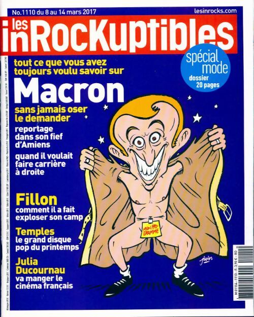Les inRockuptibles n°1110 : Macron - Collectif - Livre