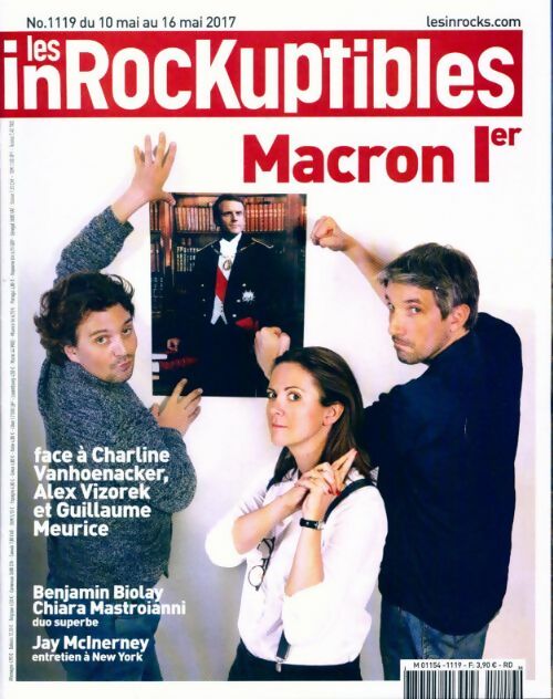 Les inRockuptibles n°1119 : Macron Ier - Collectif - Livre
