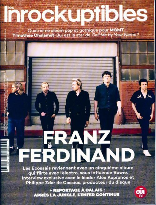 Les inRockuptibles n°1158 : Franz Ferdinand - Collectif - Livre