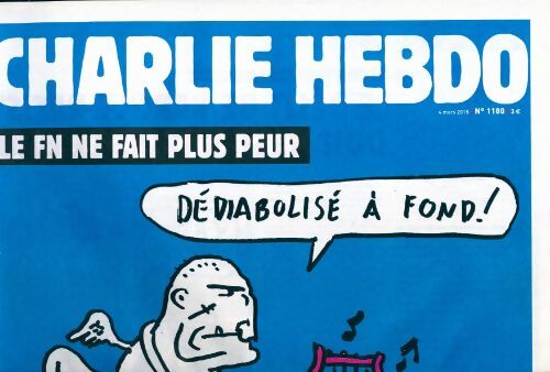 Charlie hebdo n°1180 : Le FN ne fait plus peur - Collectif - Livre