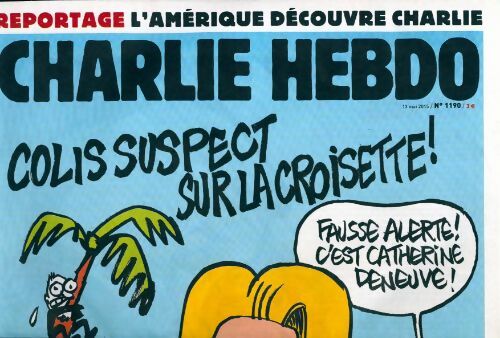 Charlie hebdo n°1190 : Colis suspect sur la Croisette ! - Collectif - Livre