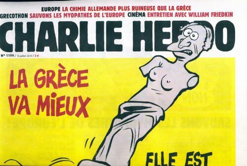 Charlie hebdo n°1199 : La Grèce va mieux - Collectif - Livre