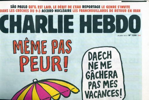 Charlie hebdo n°1200 : Même pas peur ! - Collectif - Livre