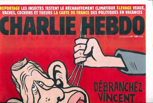 Charlie hebdo n°1201 : Débranchez Vincent Lambert - Collectif - Livre