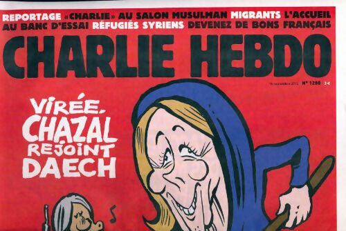 Charlie hebdo n°1208 : Virée, Chazal rejoint DAECH - Collectif - Livre