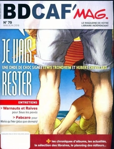 BDCaf'mag n°79 : Je vais rester - Collectif - Livre