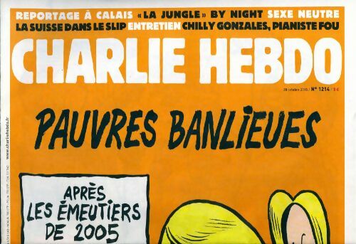 Charlie hebdo n°1214 : Pauvres banlieues - Collectif - Livre