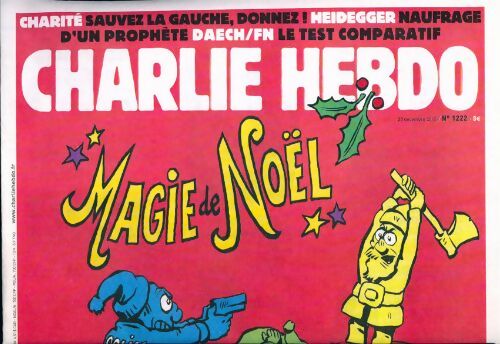 Charlie hebdo n°1222 : Magie de Noël - Collectif - Livre