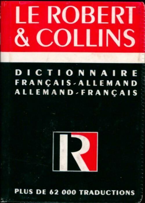 Dictionnaire Français-Allemand, Allemand-Français - Collins - Livre