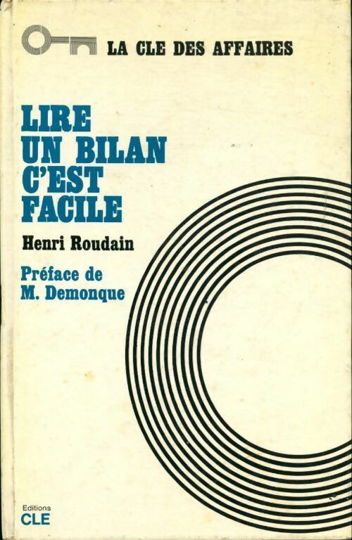 Lire un bilan, c'est facile - Hubert Roudain - Livre