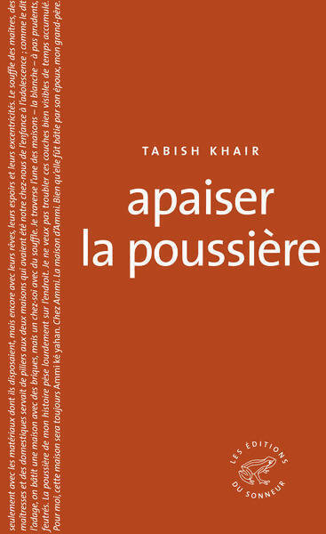 Apaiser la poussière - Tabish Khair - Livre