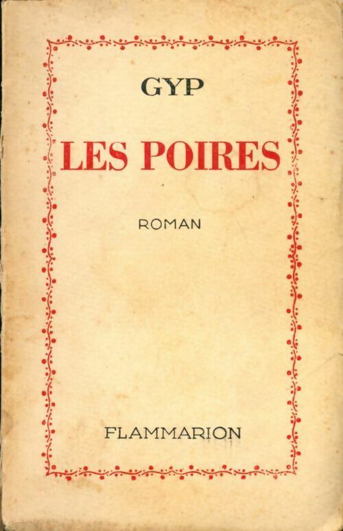 Les poires - GYP - Livre